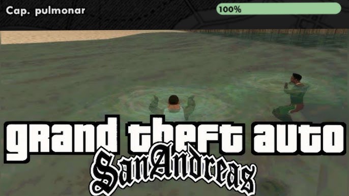 GTA SA PARA ANDROID COMO AUMENTAR A CAPACIDADE PULMONAR EM 100% 