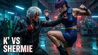 ​K' vs SHERMIE Real-Life Fight! (Ultra-Realistic Combat) | The King of Fighters 🥊