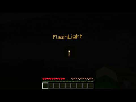 Vanilla Flashlight in Minecraft Bedrock