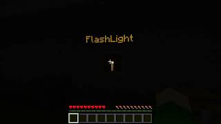 Vanilla Flashlight in Minecraft Bedrock