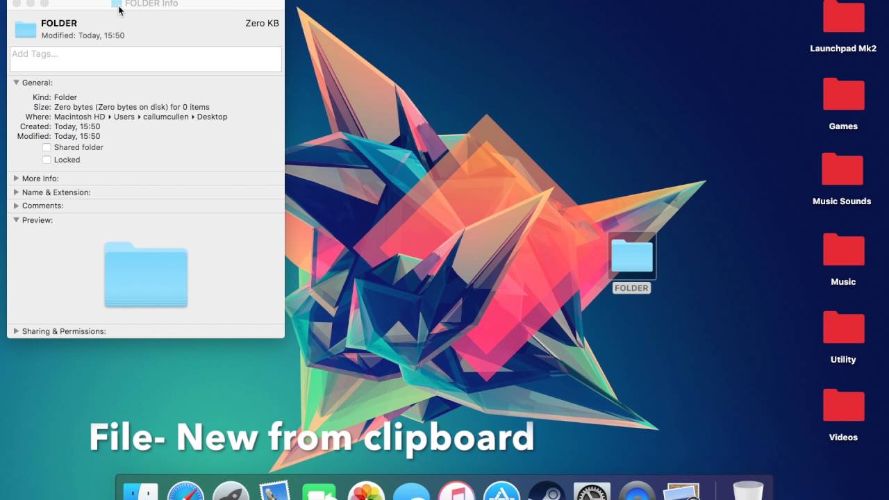 HOW TO CHANGE FOLDER COLOR ON MAC 2016 YouTube
