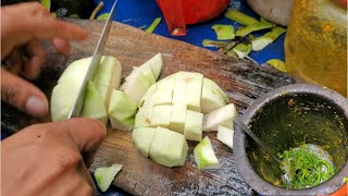 Green Guava Masala - Spicy Pyara Masala Makha - Pyara Vorta Bangli Street Food