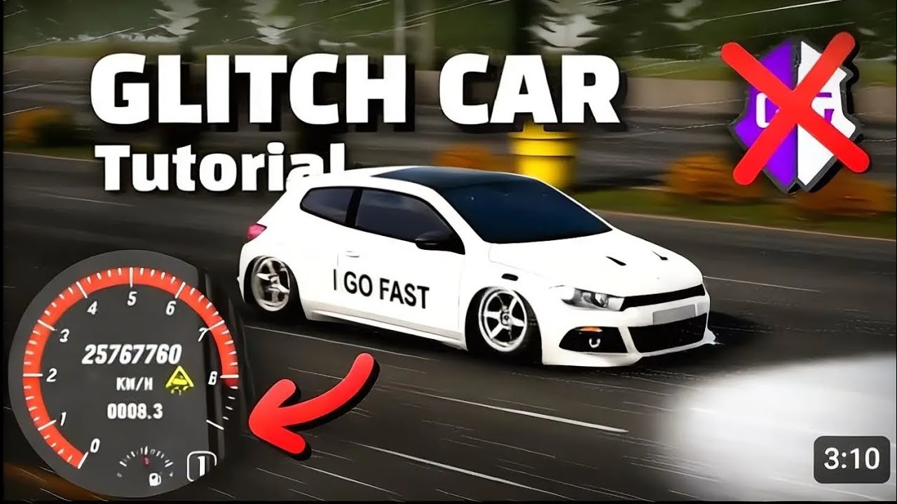 How to make the best glitch car without game guardian 