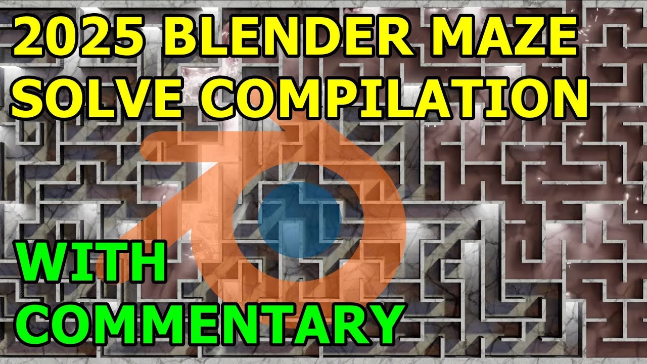 maze generator and solver in python - massimo... 2025 Blender Maze Solve Compilation With Commentary - YouTube