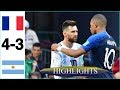 France vs Argentina 4-3 - World Cup 2018 - Highlights HD w/ English Commentary