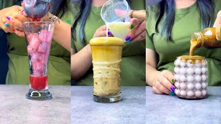 Iatte Ice Latte Cappuccino Cocktail Moctail Drink Mojito Drink Coffee