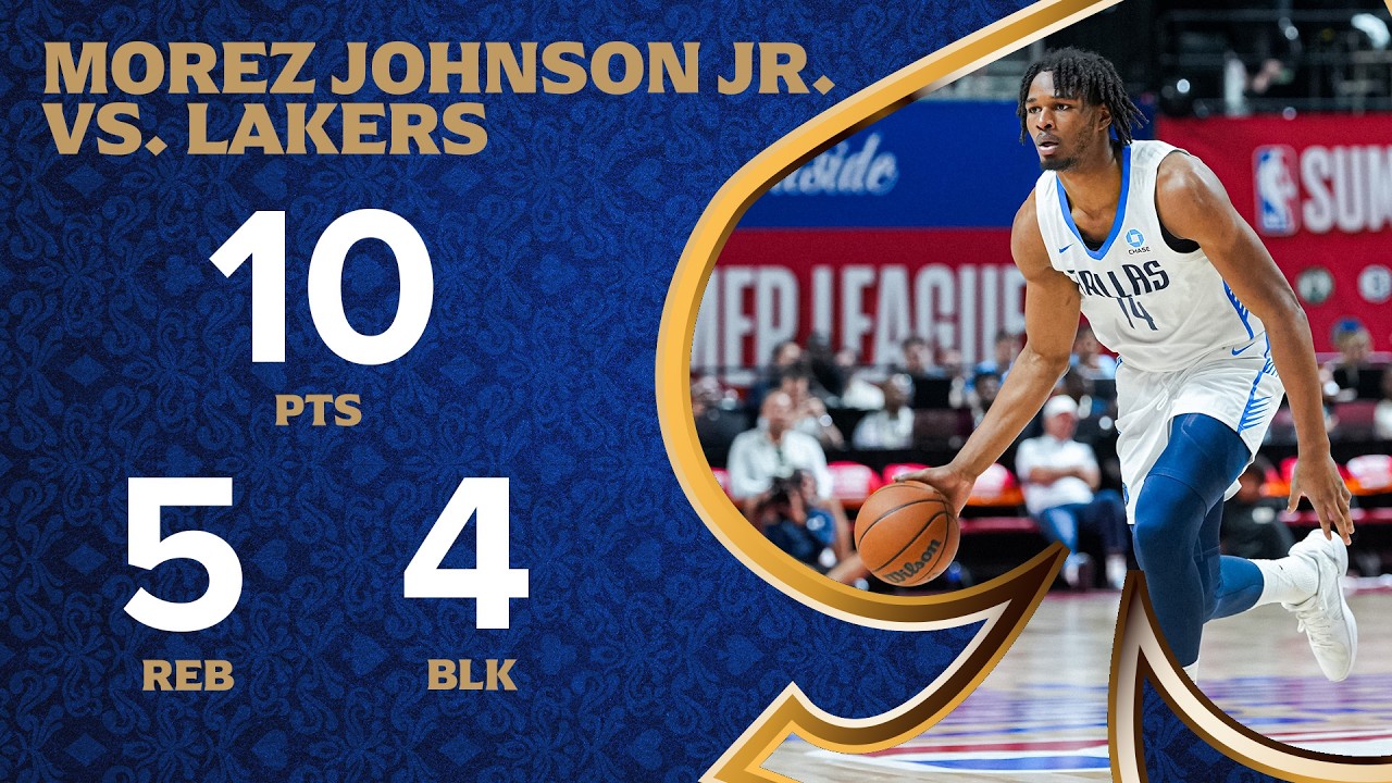 Morez Johnson Jr. (10 PTS 4 BLK) Highlights vs. Los Angeles Lakers Summer League | July11, 2026