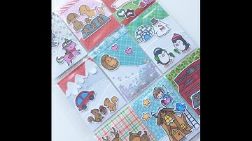 Lawn Fawn Winter Release Pocket Letter Not2Shabby DT Project