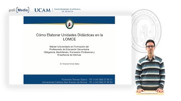 Cómo Elaborar Unidades Didácticas en la LOMCE - ¿Qué es la Unidad Didáctica? - Fernando Terroso