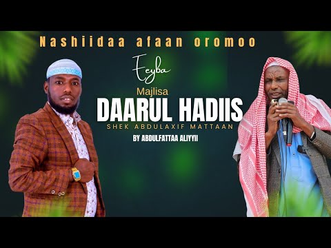 NASHIIDAA MAJLISA DAARUL HADIIS Abdulfattahaliyyii 