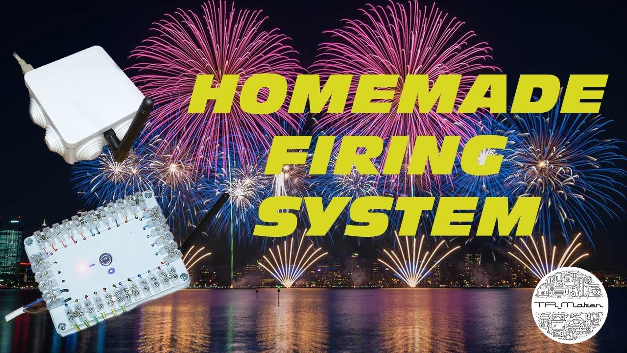 Centralina Pirotecnica Wi-Fi SecurePyro - Controllo Remoto Via App, 5 Uscite, Batteria Ricaricabile, Per Fuochi D'artificio Sicuri
