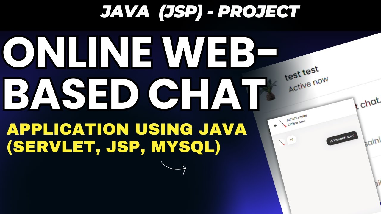 Online Chatting Web Application Using Java and MySQL | JSP | Tomcat ...