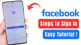 Facebook Login - EASY STEPS TO LOGIN FACEBOOK APP ! screenshot 1