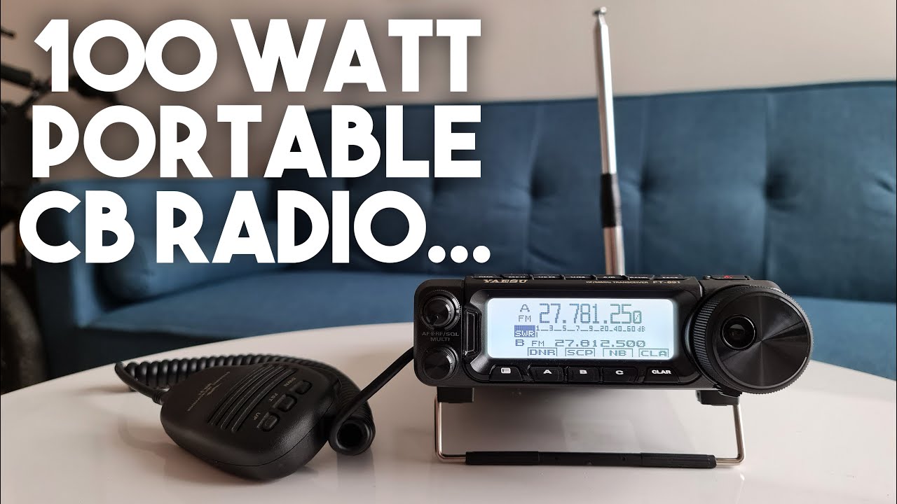 100W PORTABLE CB RADIO!!! 