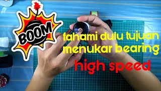 tutorial menukar bearing baitcaster kepada ceramic bearing