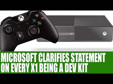 Xbox One | Confusion Over Every X1 Being A Dev Kit at Develop Conference | Statement Retracted