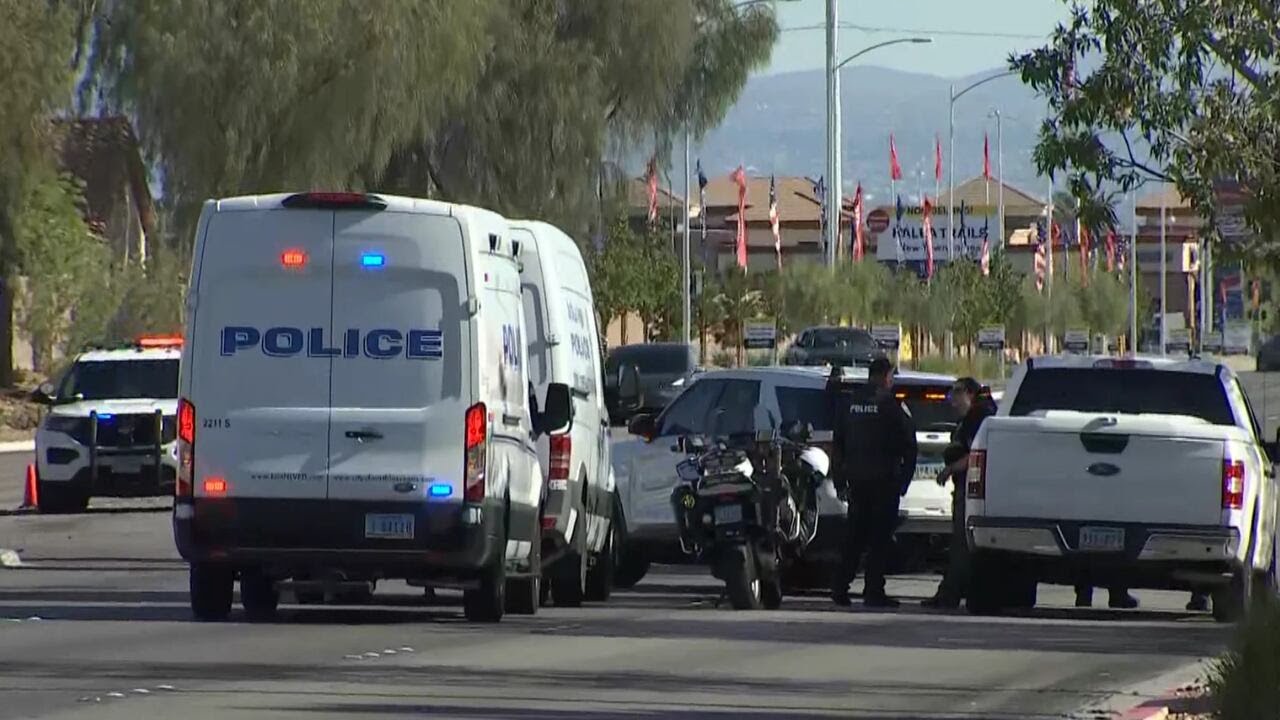 Motorcyclist dies after crash in North Las Vegas - YouTube
