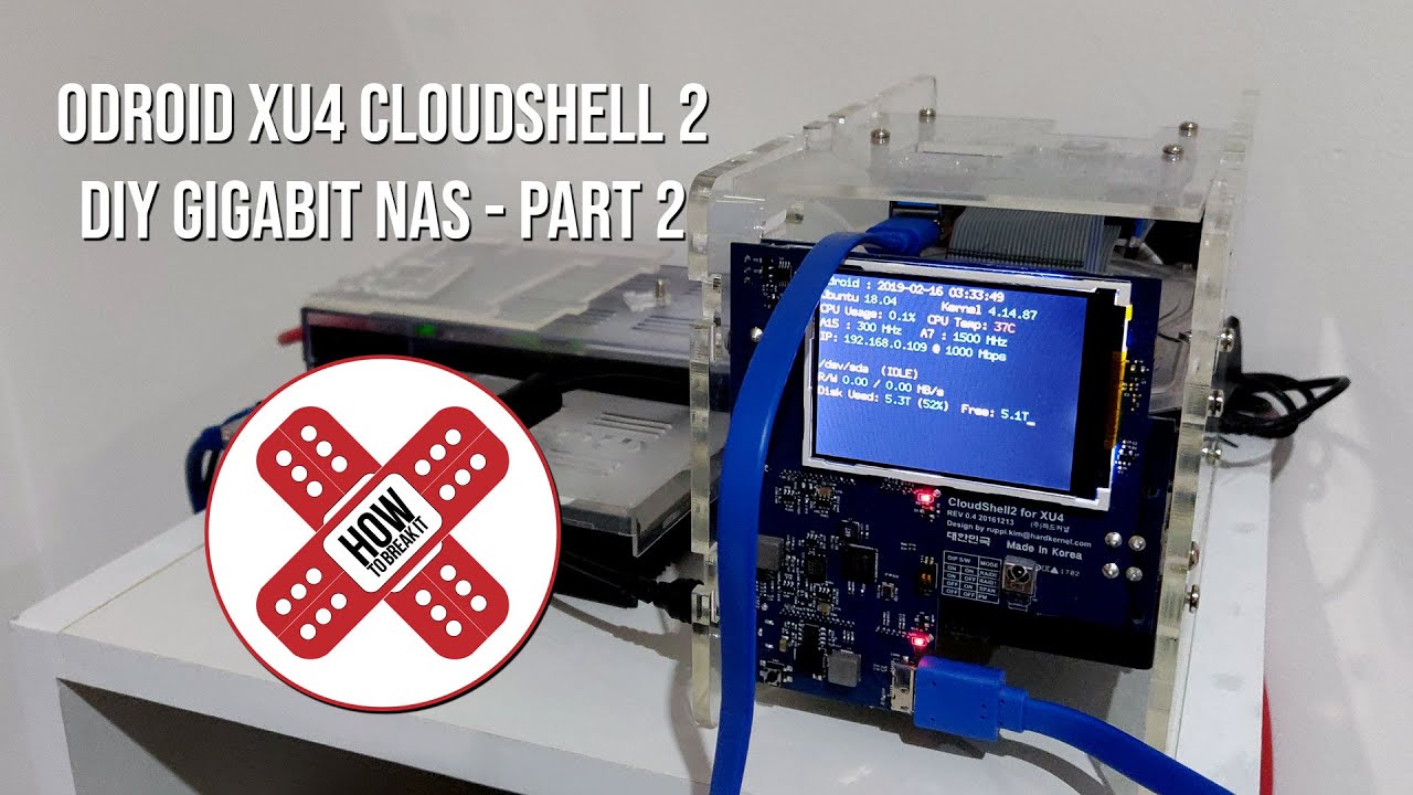 ODroid Cloudshell 2 Software Cheap DIY Nas How To Break It YouTube