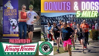 2022 Donuts & Dogs 5 Miler Vlog! COMPETITIVE EATERS FOR CHARITY!