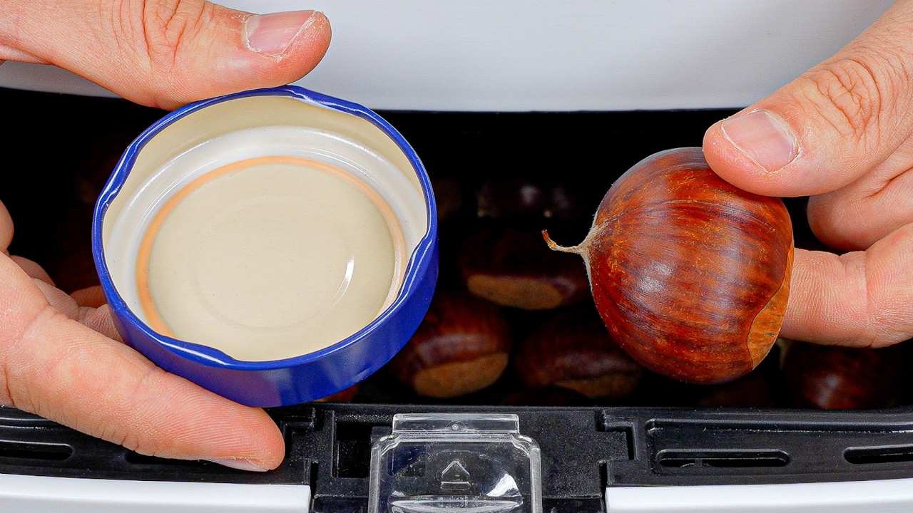 Этот трюк поможет приготовить ЛУЧШИЕ каштаны во фритюрнице!