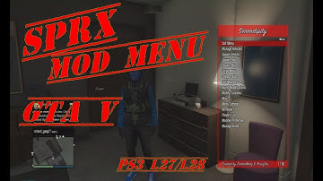 SPRX GTA 5 (Mod Menu) Seren v1.1 PS3 1.27/1.28 DEX BLES/BLUS