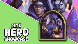 Hearthstone | Cat Burglar Edwin (Lite) Hero Skin Showcase: ALL Animations & Voicelines
