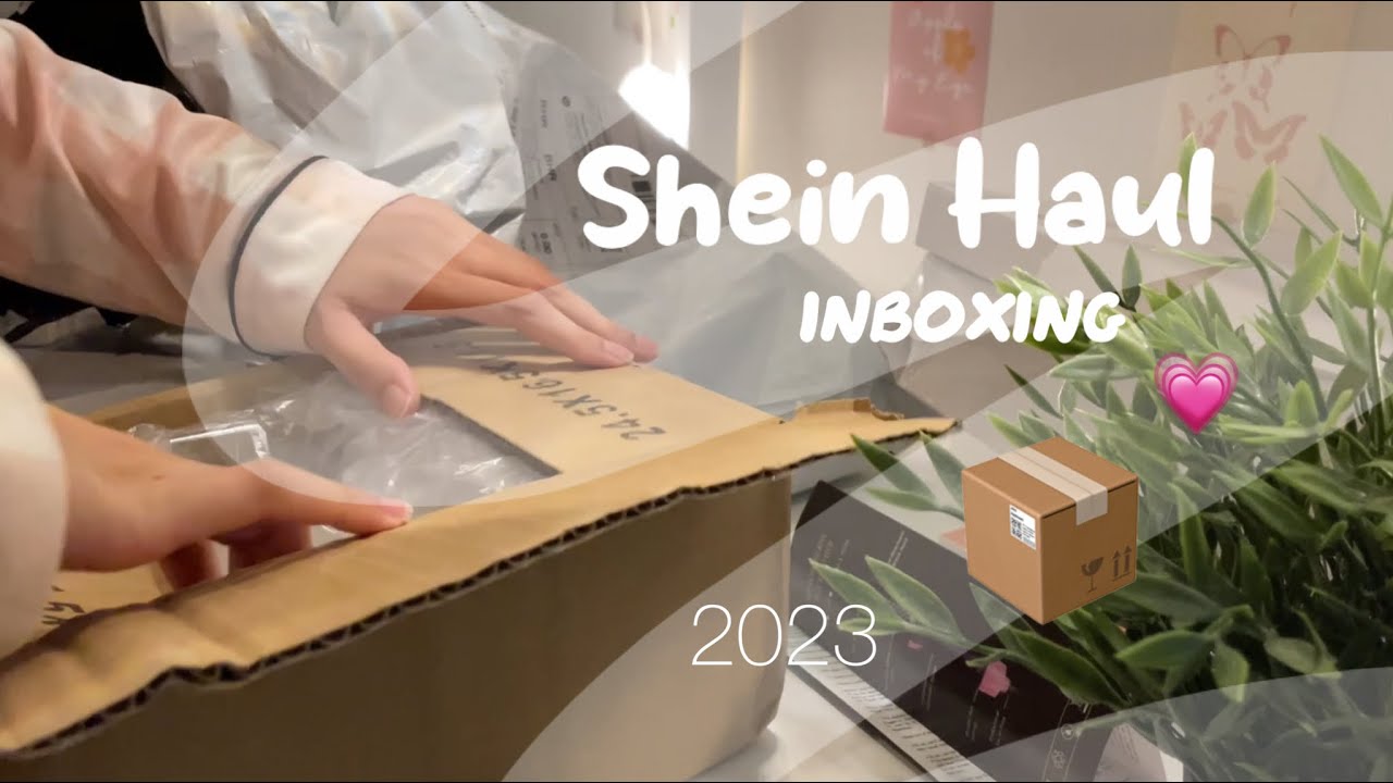 مشترياتي من شي إن للجامعة 📚📦SheinHaul 2023 💗💗✨