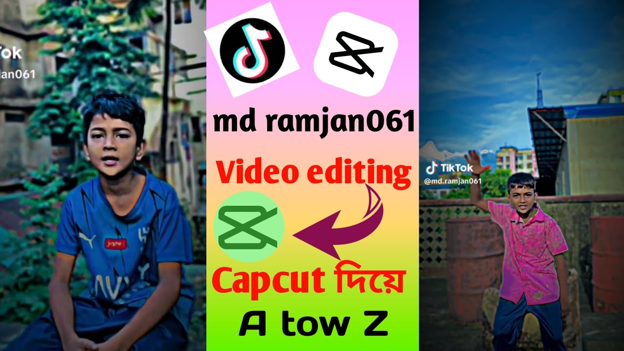 Md Ramjan tiktok video editing on capcut | Tik tok Viral video editing ...