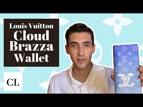 Lv Brazza Wallet Monogram Cloud