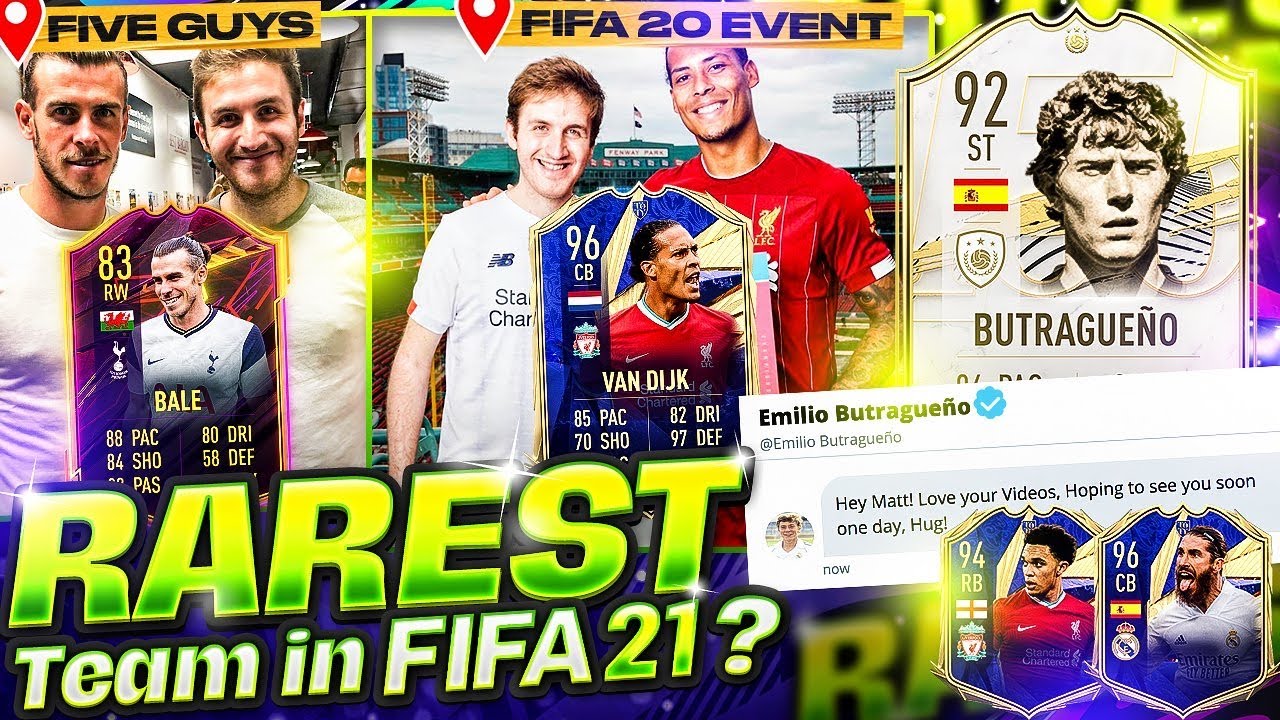 The Weirdest Team in FIFA 21 Weekend League?