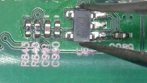 Repairing l3 hash board - Replacing LDO