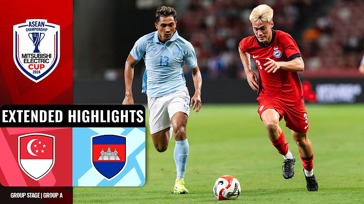 🇸🇬 Singapore vs Cambodia 🇰🇭 (ASEAN Mitsubishi Electric Cup 2024: Group Stage Extended Highlights)