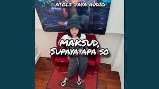 Download lagu SUPAYA APA SO (PARTY SENTAK 2026)