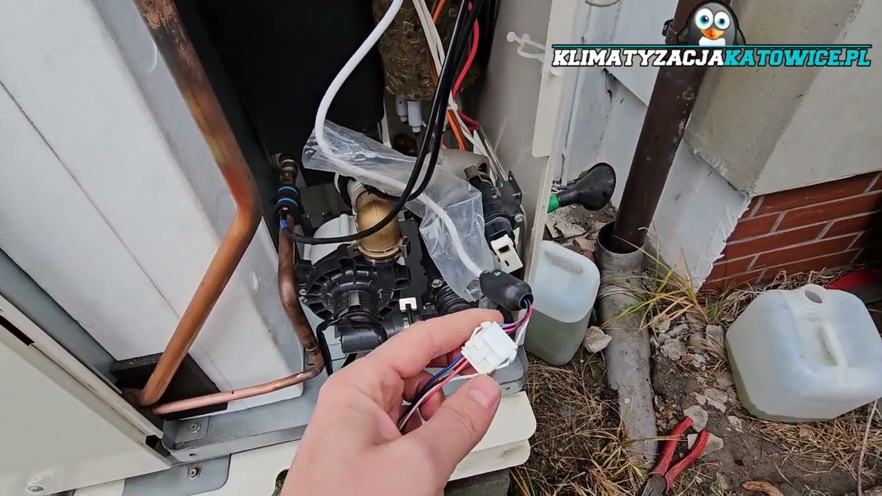 Naprawa PANASONIC T-cap 9kW monoblok generacji J. Błąd pompyj H20 przyczyny, objawy jak usunąć?