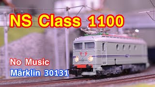 No Music 🇳🇱Dutch State Railways ( #NS ) class 1100 electric locomotive. #Märklin #30131 No Music 🇳🇱Dutch State Railways ( #NS ) class 1100 electric locomotive. #Märklin #30131