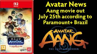 Aang movie out July 25th according to deleted Paramount+ Brazil Post + More - Avatar News