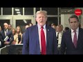 Watch: Sights and sounds from day one of Trump’s hush money trial