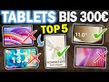 Beste TABLETS unter 300€ | Top-5 Tablets bis 300€ (Samsung, Lenovo, Xiaomi, etc...)