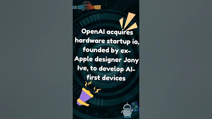 OpenAI Acquires Jony Ive’s io for $6.4B #technews #news #shorts #ai #tech #technology