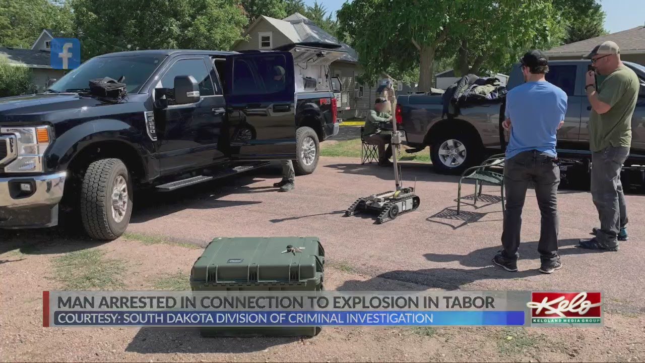 Man arrested following explosion in Tabor YouTube
