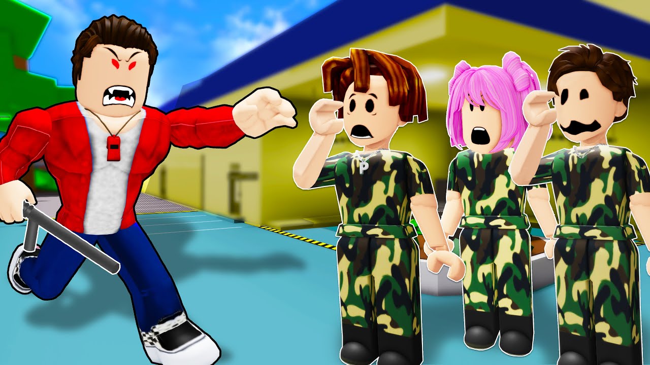 ROBLOX Brookhaven 🏡RP - FUNNY MOMENTS: Peter's Military School Days | Golden Roblox