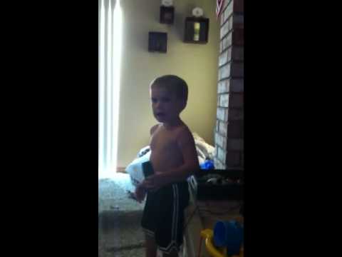 PJ doing Chicago Wolves Entrance Song, Kick Start My Heart