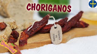 CHORIGANOS o CHORIZOS DE PUEBLO VEGANOS, los auténticos | Veganamente