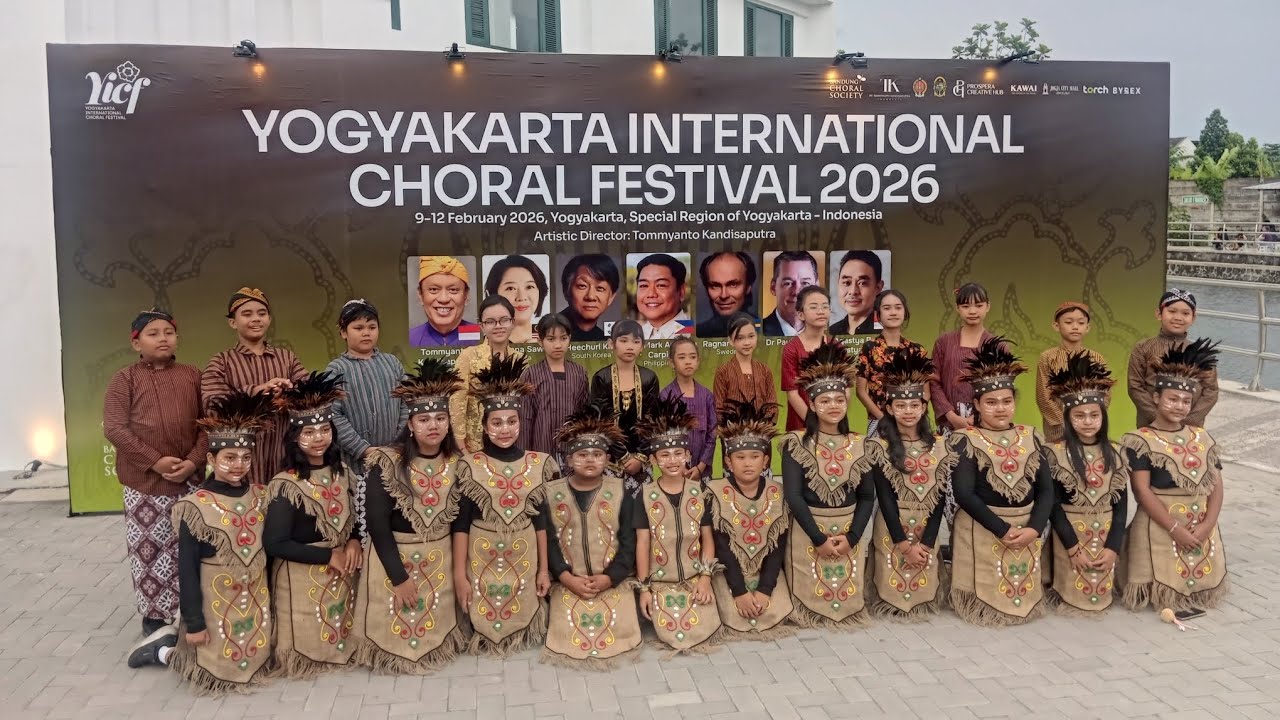 Lebih dari 100 anak-anak mengikuti Festival Children Choir di YICF 2026🤘❤#hayuhagni #hayu #yicf2026