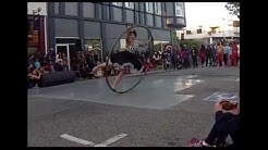 A dancer performing a ring dance.