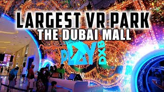 [4K] Tour of the World's Largest Indoor Virtual Reality Park! PLAY DXB at The Dubai Mall! screenshot 3
