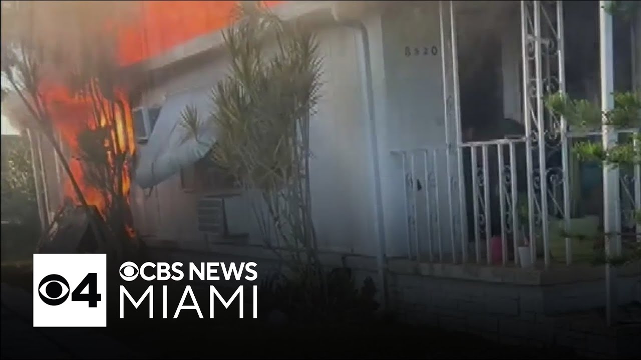 Person found dead after mobile home goes up in flames, Davie Fire ...