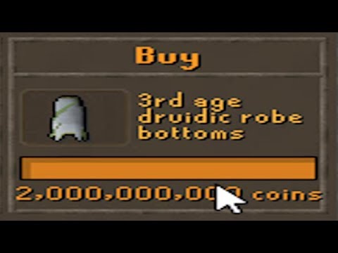 3rd Age Druidic Robes Purchased 700 Dharok Sets Fm Adventures More Epic Adventure 82 - free pictures of robed druids