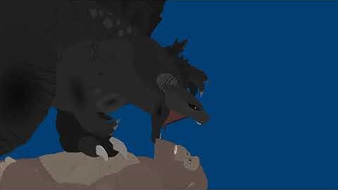 Godzilla vs Kong roar off but....