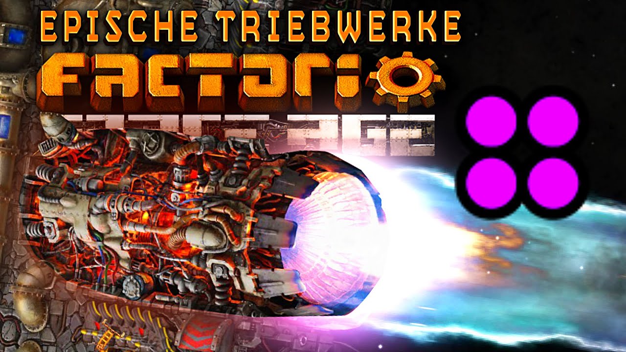 Epische Triebwerke im Factorio Space Age DLC - YouTube